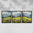 Lanscape Study  Series  CI  -Set Of 3 Framed Giclee Prints -Ready to Hang