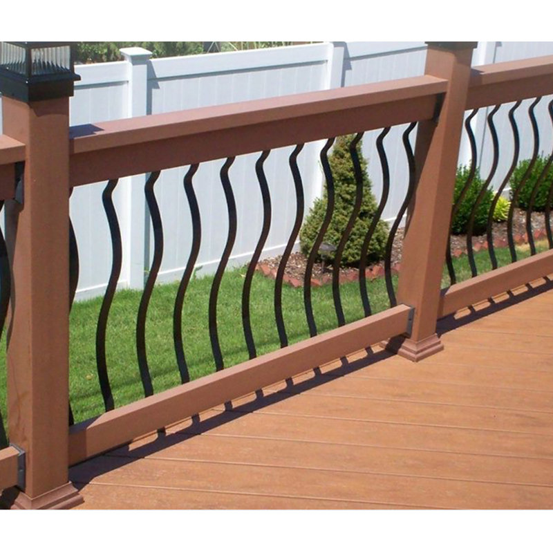 Celiyah 82cm H x 2.5cm W Metal Porch And Stair Railings