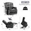 Mabell 103cm Wide Lift Assist Standard Recliner with Massager-222110495