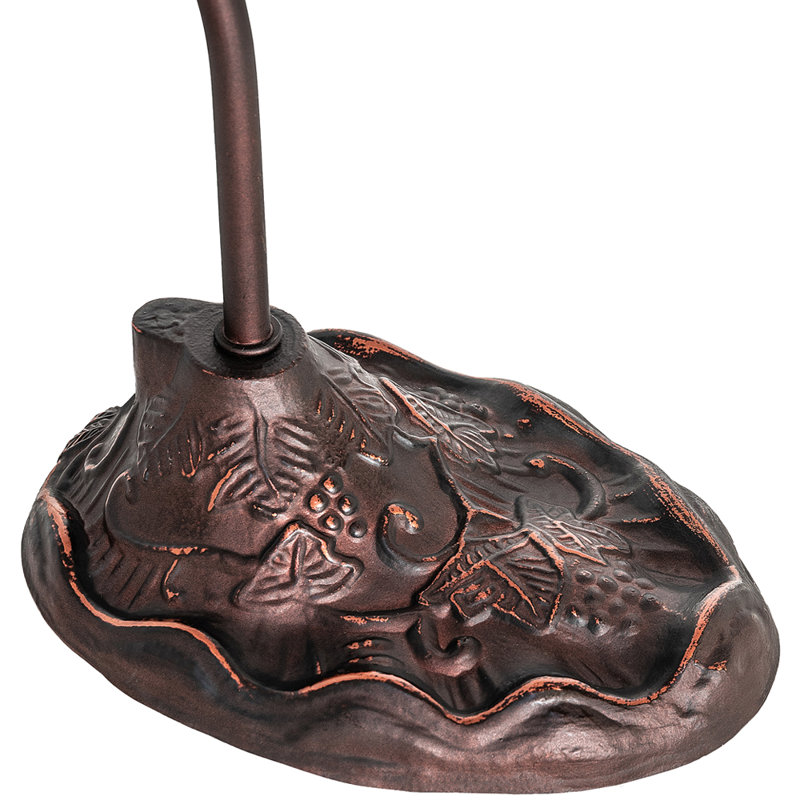 Rustic Lodge Metal Desk Lamp