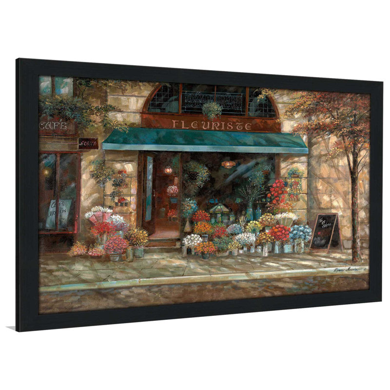 Fleuriste revisité par Ruane Manning - reproduction de cadre photo, H 27,5 po x l 39,5 po x P 0,75 po