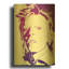 «David Bowie» par Giuseppe Cristiano, art mural en métal doré, 16 po x 24 po-1361008387