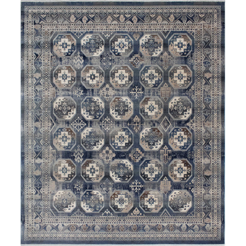 Lucha Geometric Indoor Rug, Rectangle 2' x 3'