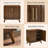 Mid Century Modern Walnut Buffet Cabinet with Fluted Design, Adjustable Shelves & Solid Wood Legs – Storage Sideboard for Living Room, Dining Room, Hallway-1256749439