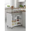 Nelida 71cm W Steel Kitchen Trolley and with Locking Wheels-862274317