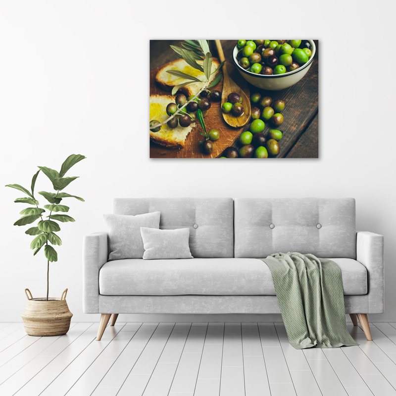 Olives - Wrapped Canvas Print