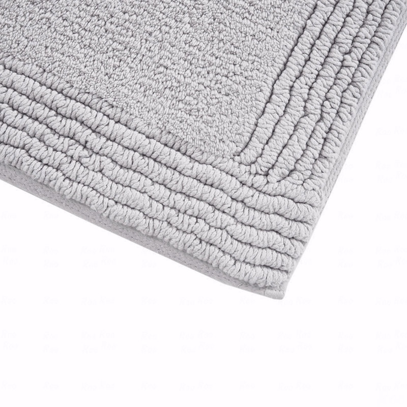 100% Cotton Tufted 3000Gsm Reversible Bath Rug 24X72", Runner 2' x 6'