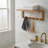 Solid Wood Wall Wall Mounted Coat Rack-1469382940