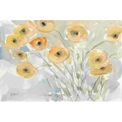 Coucher de soleil coquelicots II