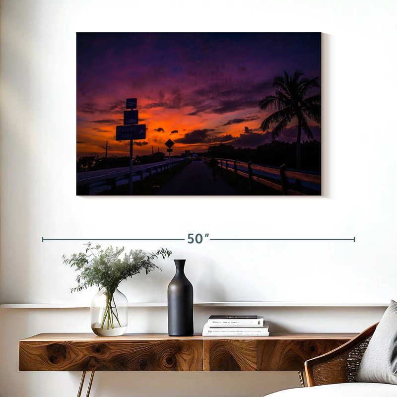 Mehar Sunless Florida Bridge, 26" H x 39" W