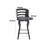 Aldborough Swivel Counter or Bar Height Barstool in Faux Leather, Bent Wood, and Metal-453100020-488346836-488346839