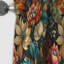 Fleurs Boho Dreams - Rideau floral - Rideau occultant en damas - 1 panneaux-107555787