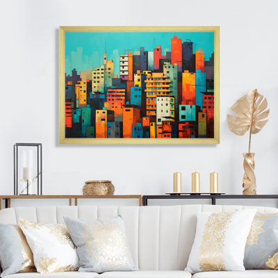 " Pop Mumbai Cityscape I "