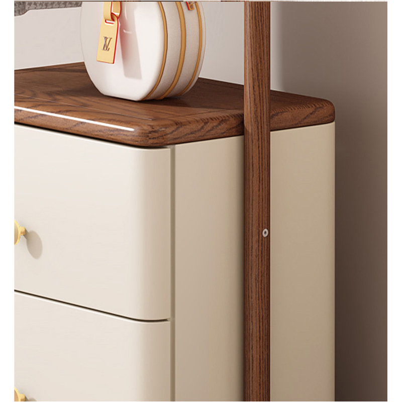 Versatile Closet with Drawers, Walnut