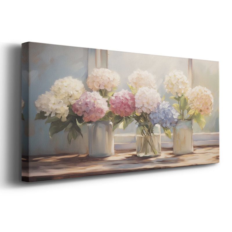 Botanical Series-CCXLV III - Toile tendue avec châssis - Prêt à être accroché, H 12 po x l 30 po