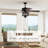 Edenfield 50'' Ceiling Fan with Light Kit