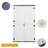 Outdoor 50.In W x 79.53.In H Plastic Vertical Storage Shed-88156186