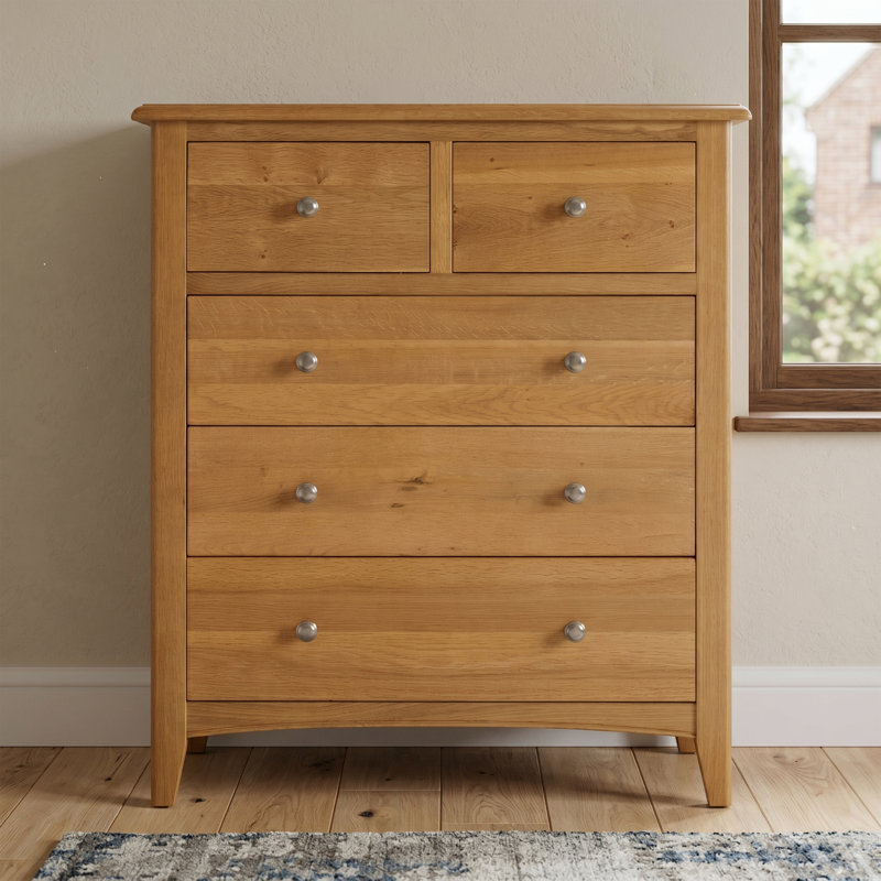Censu Brackman Oak 2 Over 3 Chest