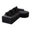 Canapé modulaire en chenille 2 pièces-1399632203