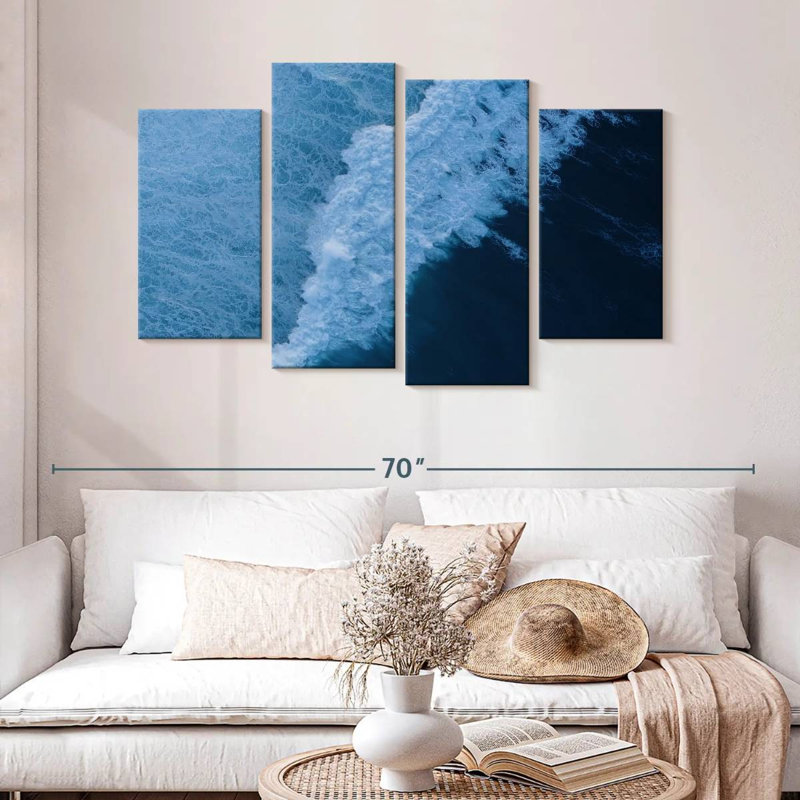Gillard Nassau Splashing Waves, 32'' H x 52'' W