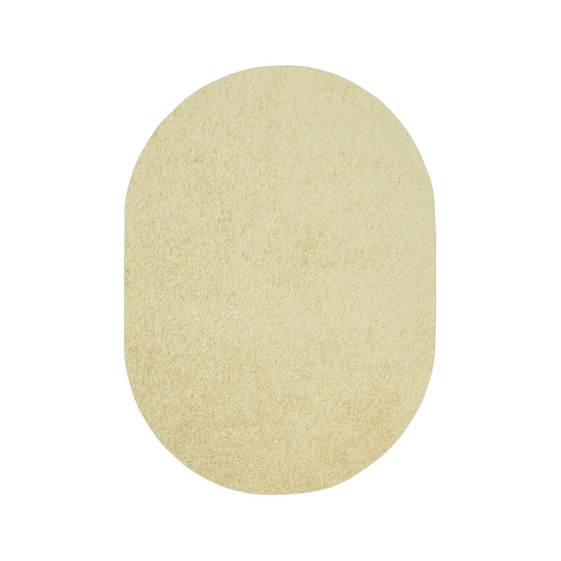 Modern Plush Pet and Kids Friendly Solid Color Yellow Area Rugs, Stain & Fade Resistance, Perfect for Living Room, Dining Room, Bedroom, Playroom and Kidsroom, Event, Wedding, Ambert Binded Rug