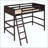 Solid Wood Loft Bed With Ladder