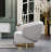 Iudistira Upholstered Swivel Armchair-1768867522