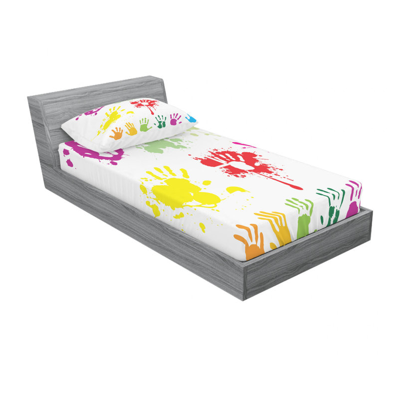 Microfiber Sheet Set, Twin XL Sheet Set with Fitted Sheet
