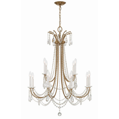 Jafus 12 - Light Dimmable Classic / Traditional Chandelier