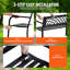 Metal Outdoor Bench