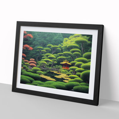 Japanese Garden - Single Picture Frame Print