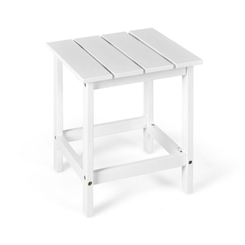 Table basse d'appoint 15 po, Blanc