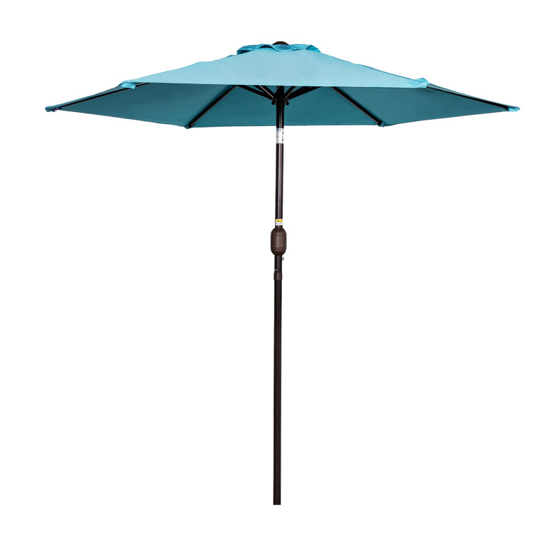 Parasol de marché 7,2 pi Seegmiller, Bleu