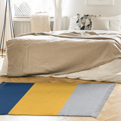 Chenille Striped Indoor Rug