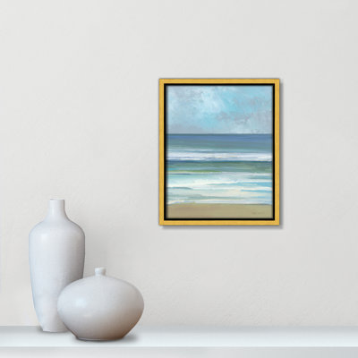 Gentle Waves II Print by Sally Swatland