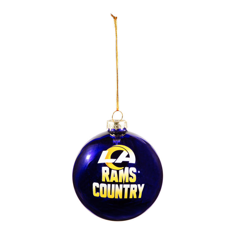 3.5'' Glass Sports Ball Ornament
