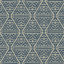 Blue Geometric Jacquard