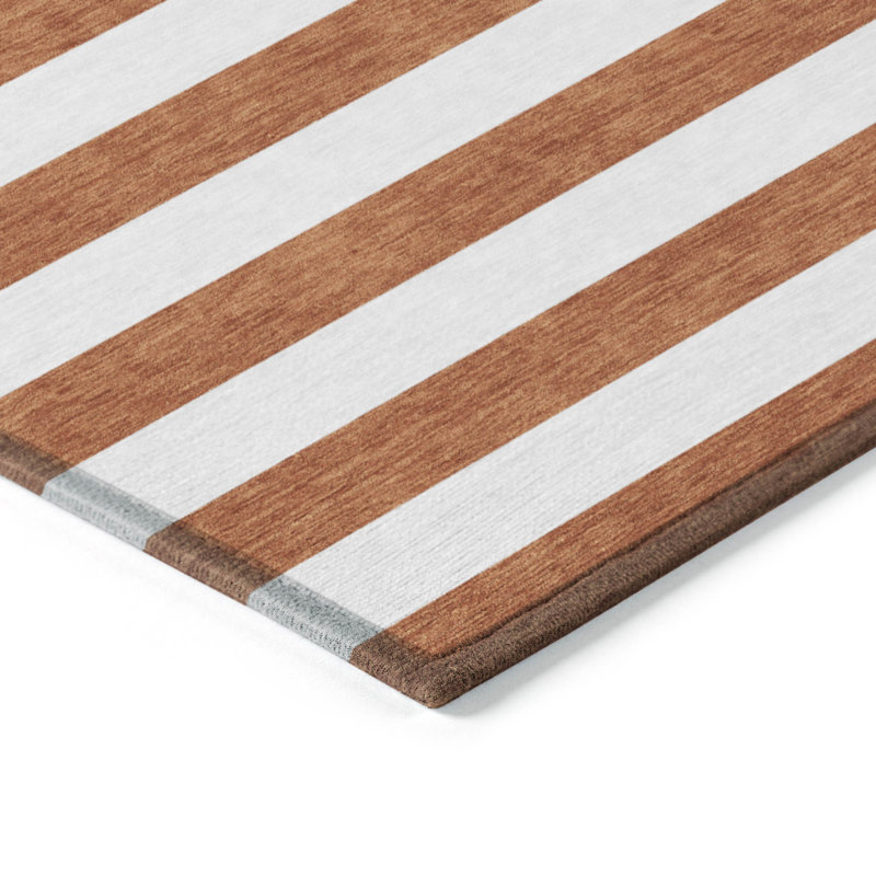 Tapis intérieur / extérieur Kinslee, Rectangle 8 pi x 10 pi