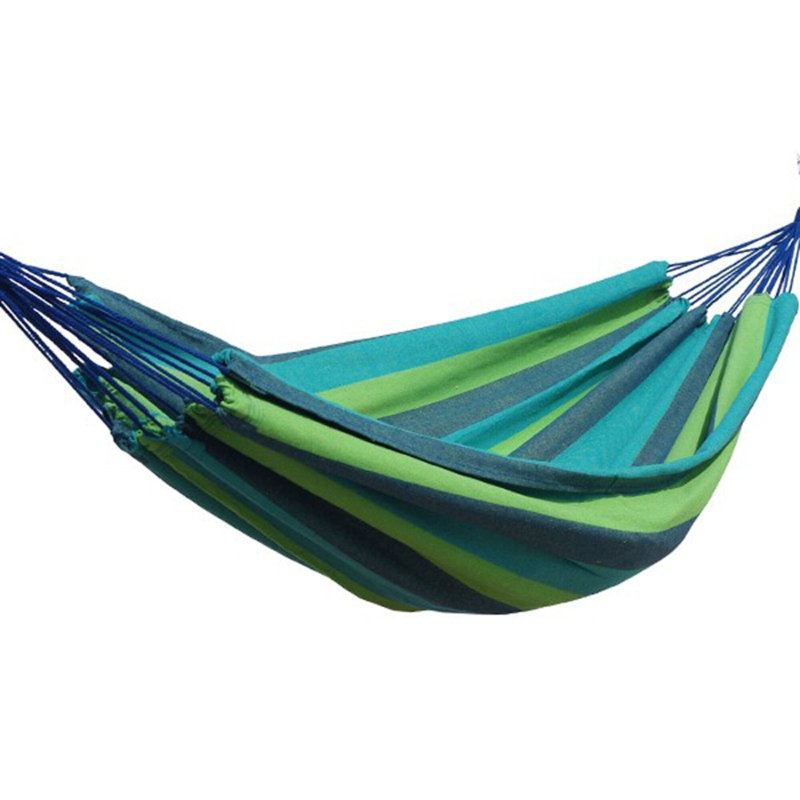 Enriko Double Classic Hammock, Green/Blue