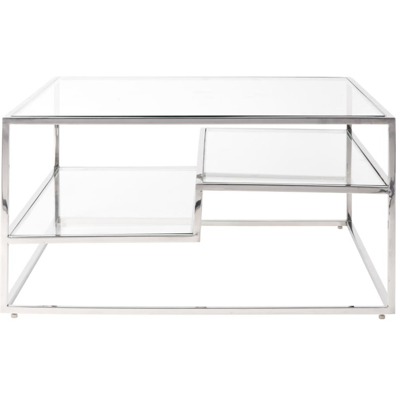Yerkes Frame Coffee Table with Storage