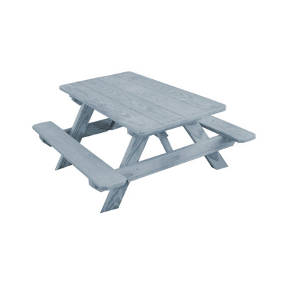 Bickel Kids Solid Wood Outdoor Table Or Chair and Chair Set