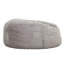 Traditional 72 In. Oversized Velour Memory Foam Bean Bag-74178619
