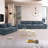 Modern Modular Chenille Sectional Sofa Set 5/6/7/8 Seater with Seat Storage and USB Charging Port、Side Pocket for Living Room and Apartment-598773648-539683091