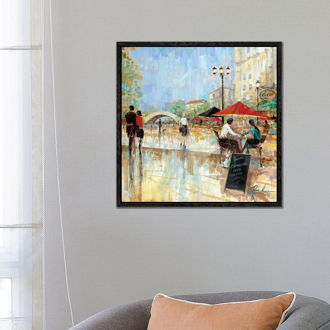 Riverwalk Charm III von Ruane Manning - Galerie-Giclée auf Leinwand