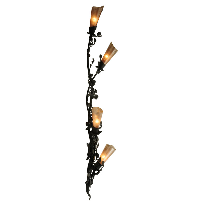 Vinca Vine 4 - Light Armed Sconce