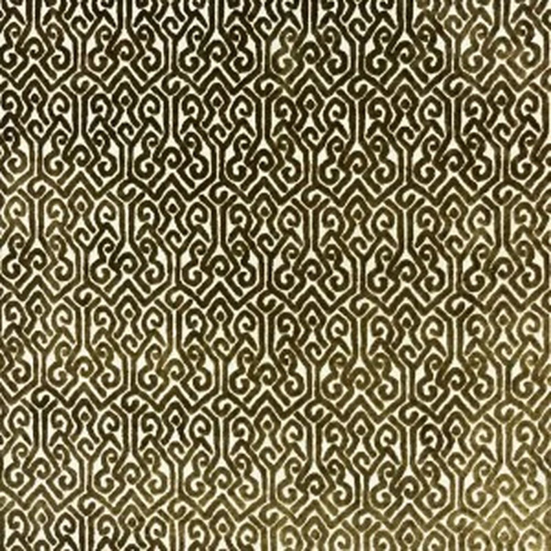Tribal Cut Velvet | Alexandra Fabric_ALEXANDRA, Bronze