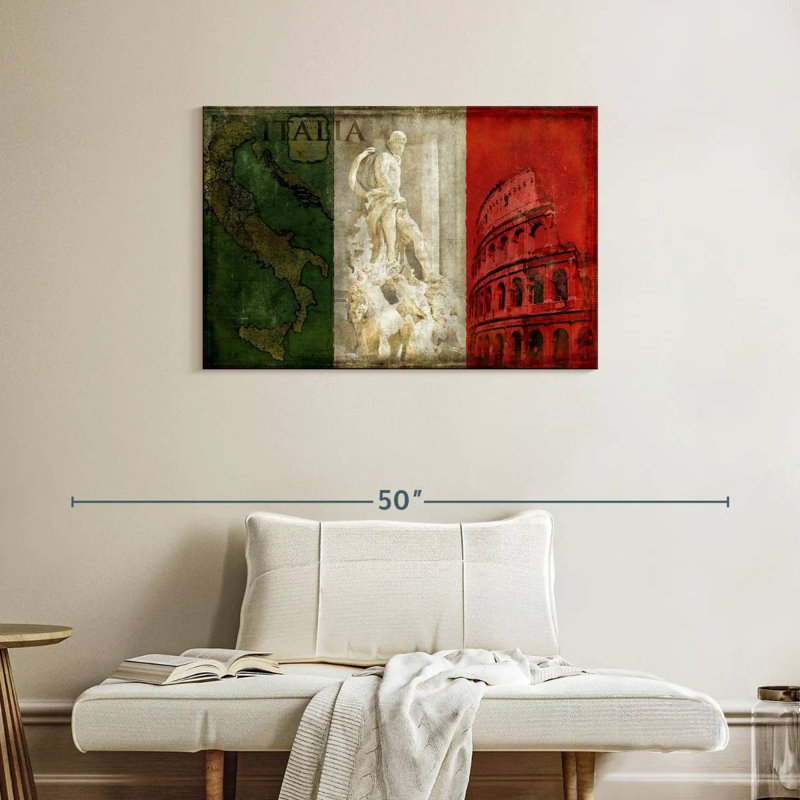 Borges Brava Italia, 24" H x 36" W