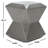 Arnoldine Concrete Accent Stool-124008267