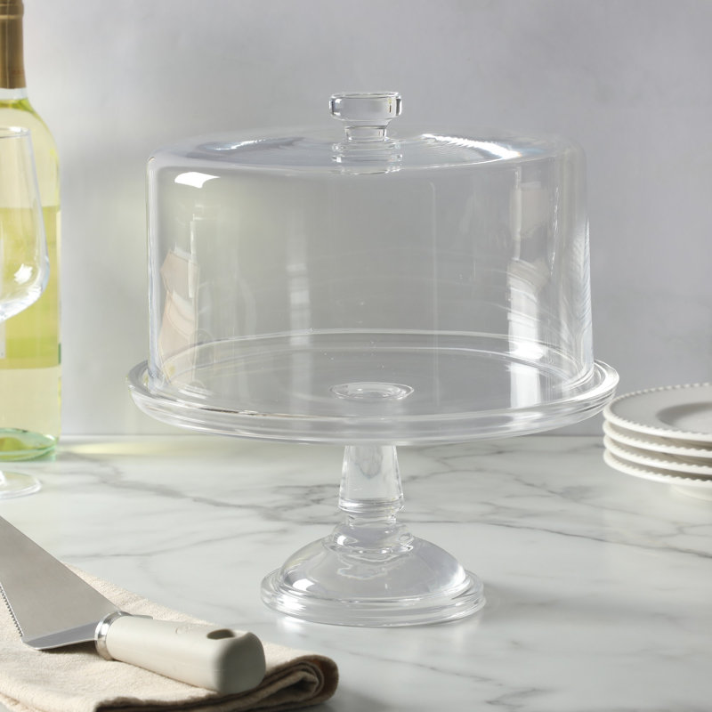 Présentoir à gâteaux Martha Stewart Watercrest, 2-piece