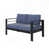 Blue Cushion/Black Frame selected